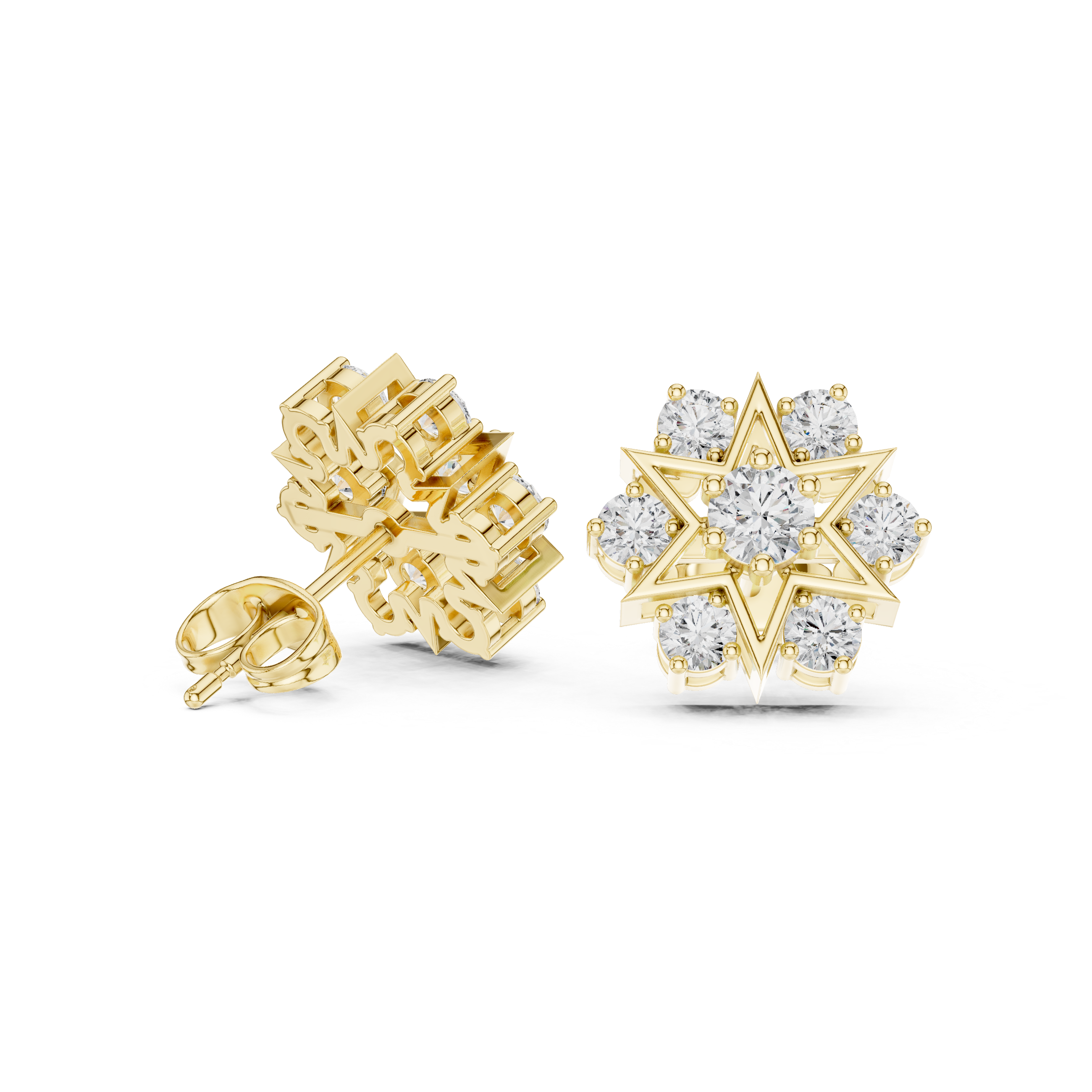 Luminous 1.38ct Lab Grown Diamond Earring