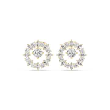 Regal 1.53ct Marquise Lab Grown Diamond Earring