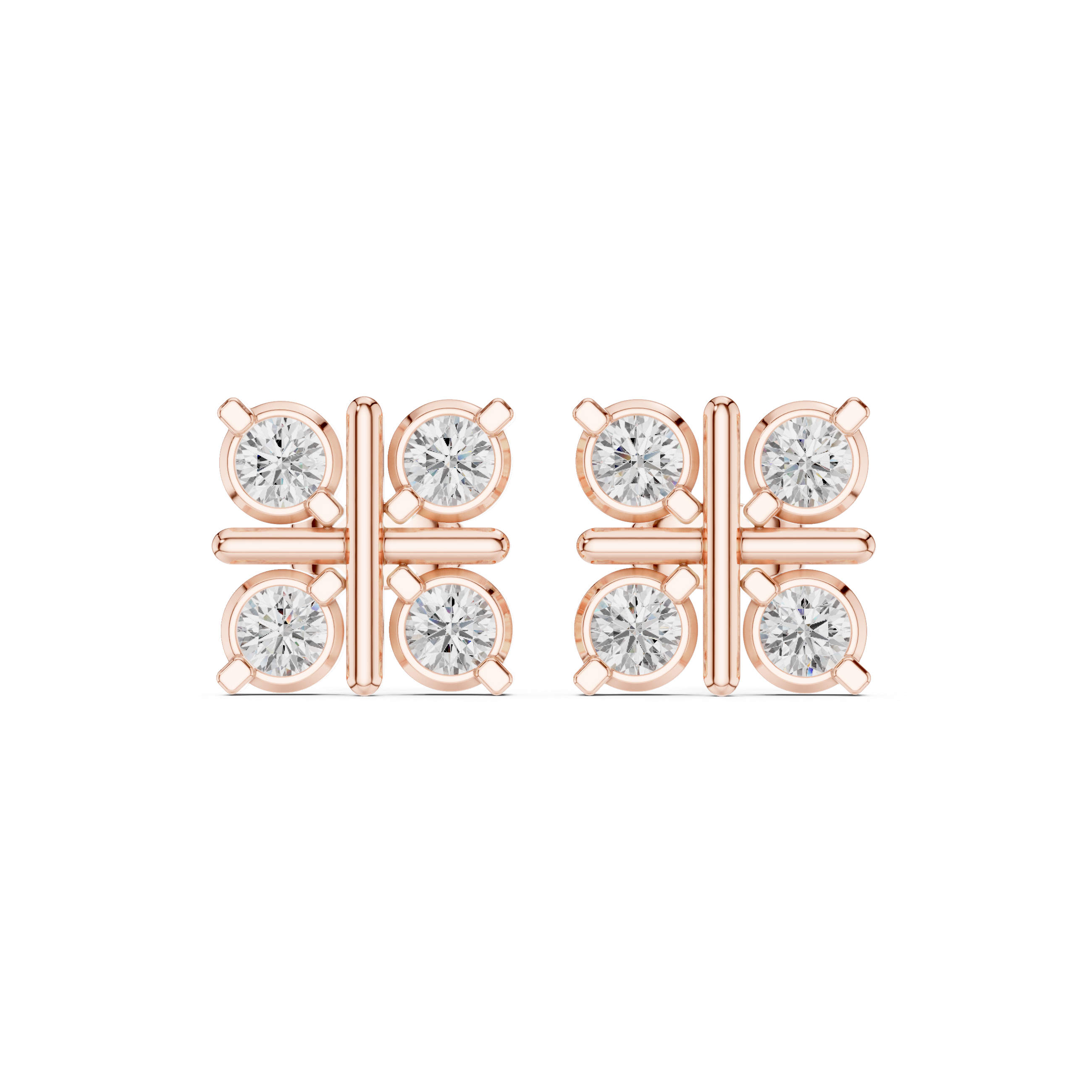 Graceful 1.32ct Lab Grown Diamond Earring