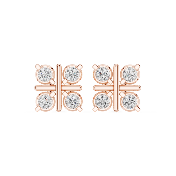 Graceful 1.32ct Lab Grown Diamond Earring