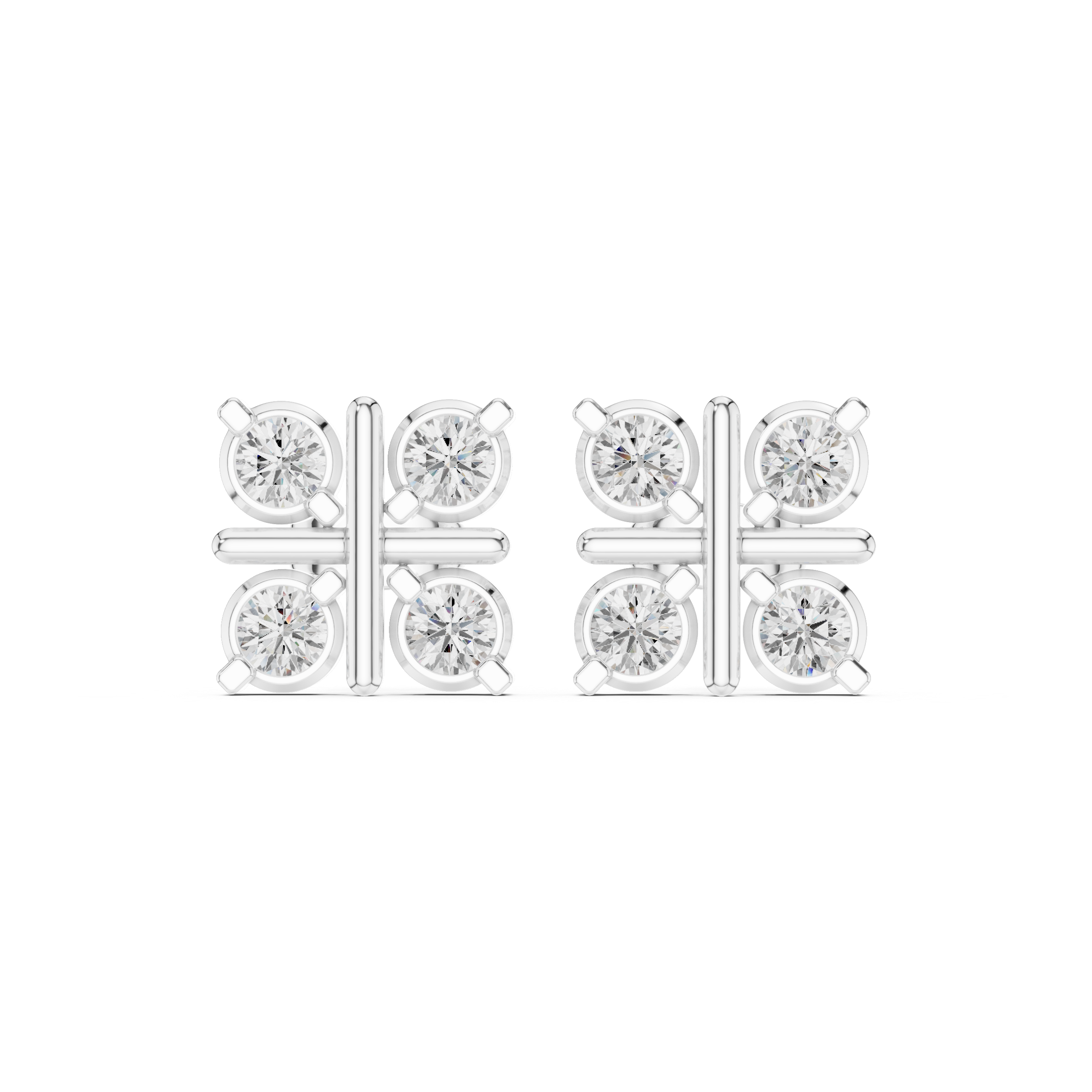 Graceful 1.32ct Lab Grown Diamond Earring