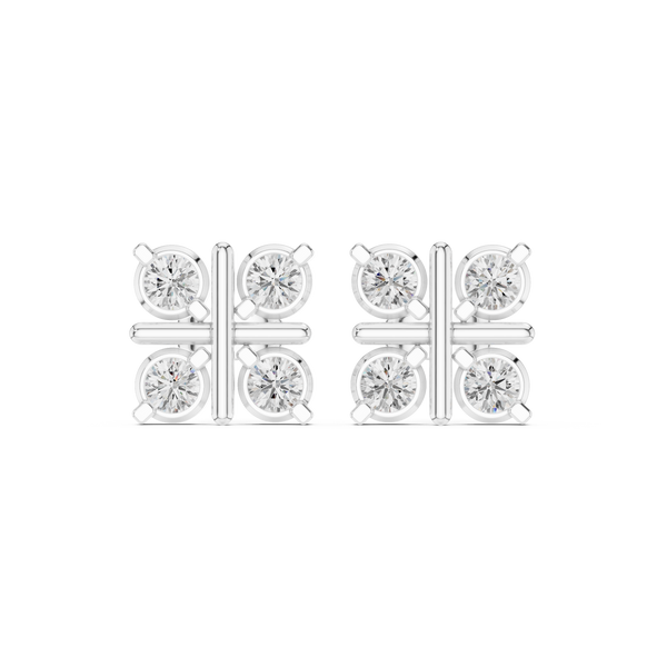 Graceful 1.32ct Lab Grown Diamond Earring