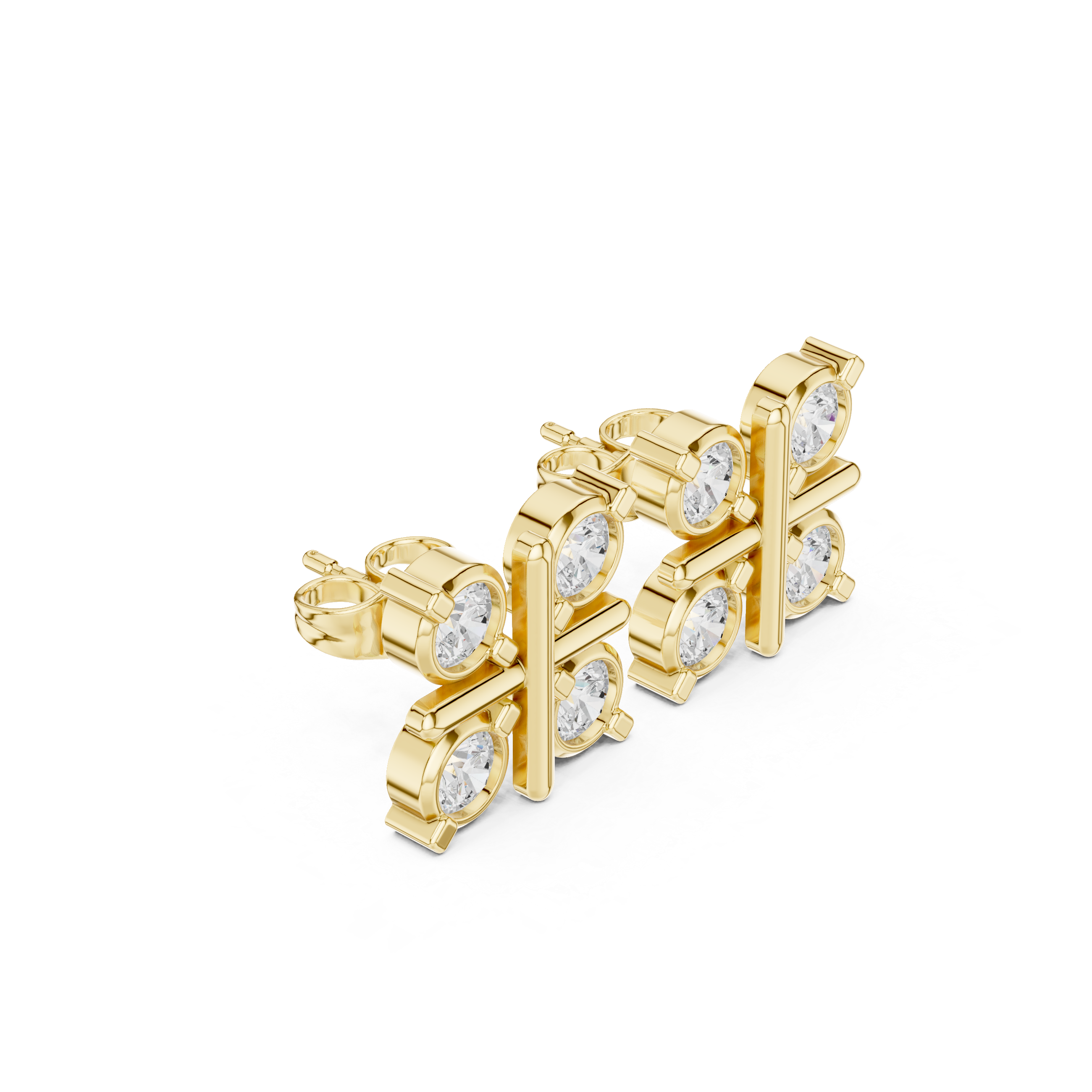 Graceful 1.32ct Lab Grown Diamond Earring