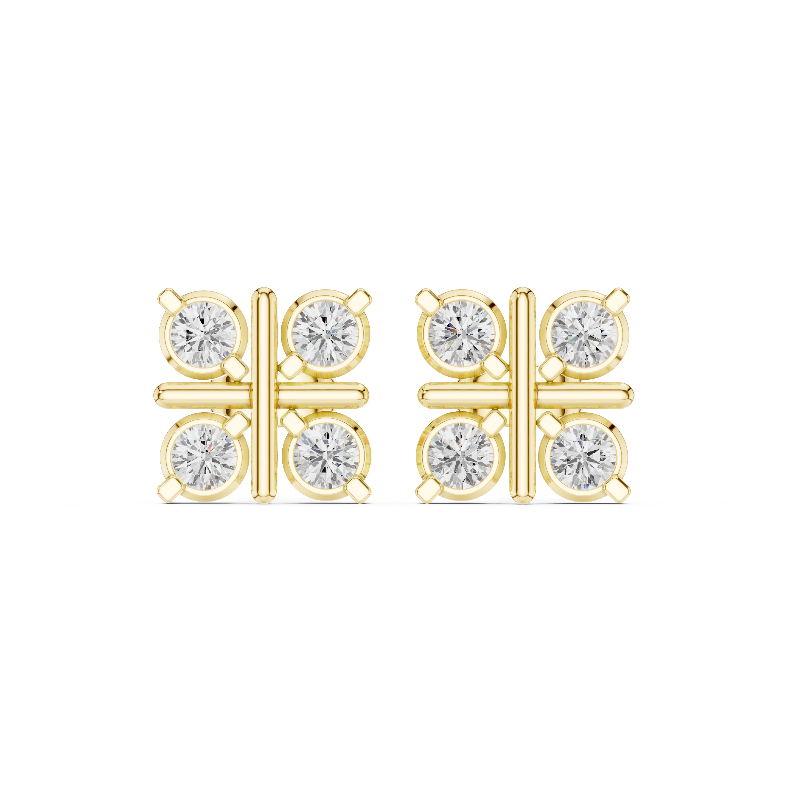 Graceful 1.32ct Lab Grown Diamond Earring
