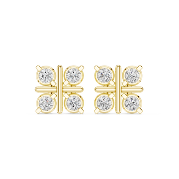 Graceful 1.32ct Lab Grown Diamond Earring
