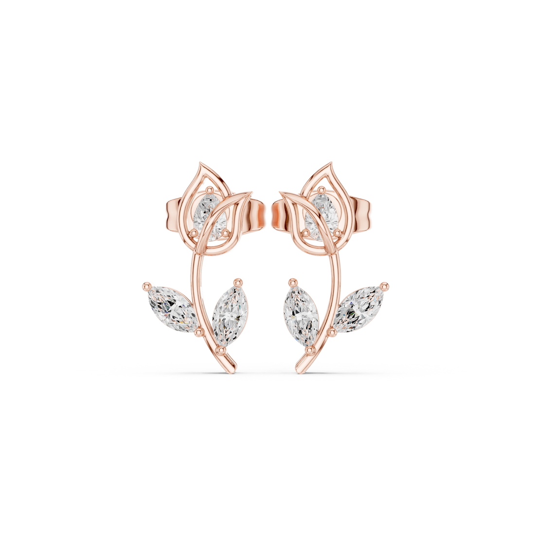 Marquise Pear 0.32ct Lab Grown Diamond Earring