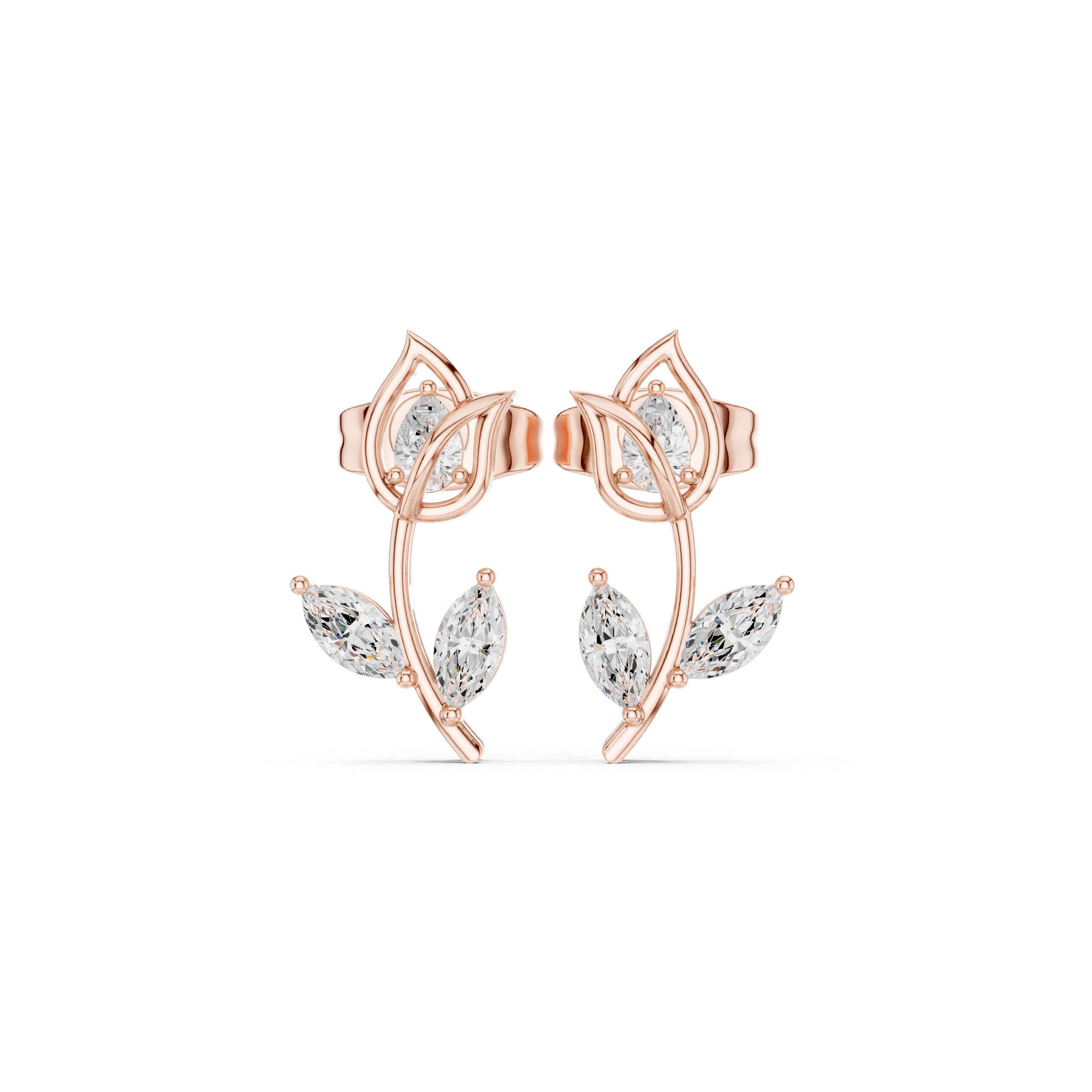 Marquise Pear 0.32ct Lab Grown Diamond Earring