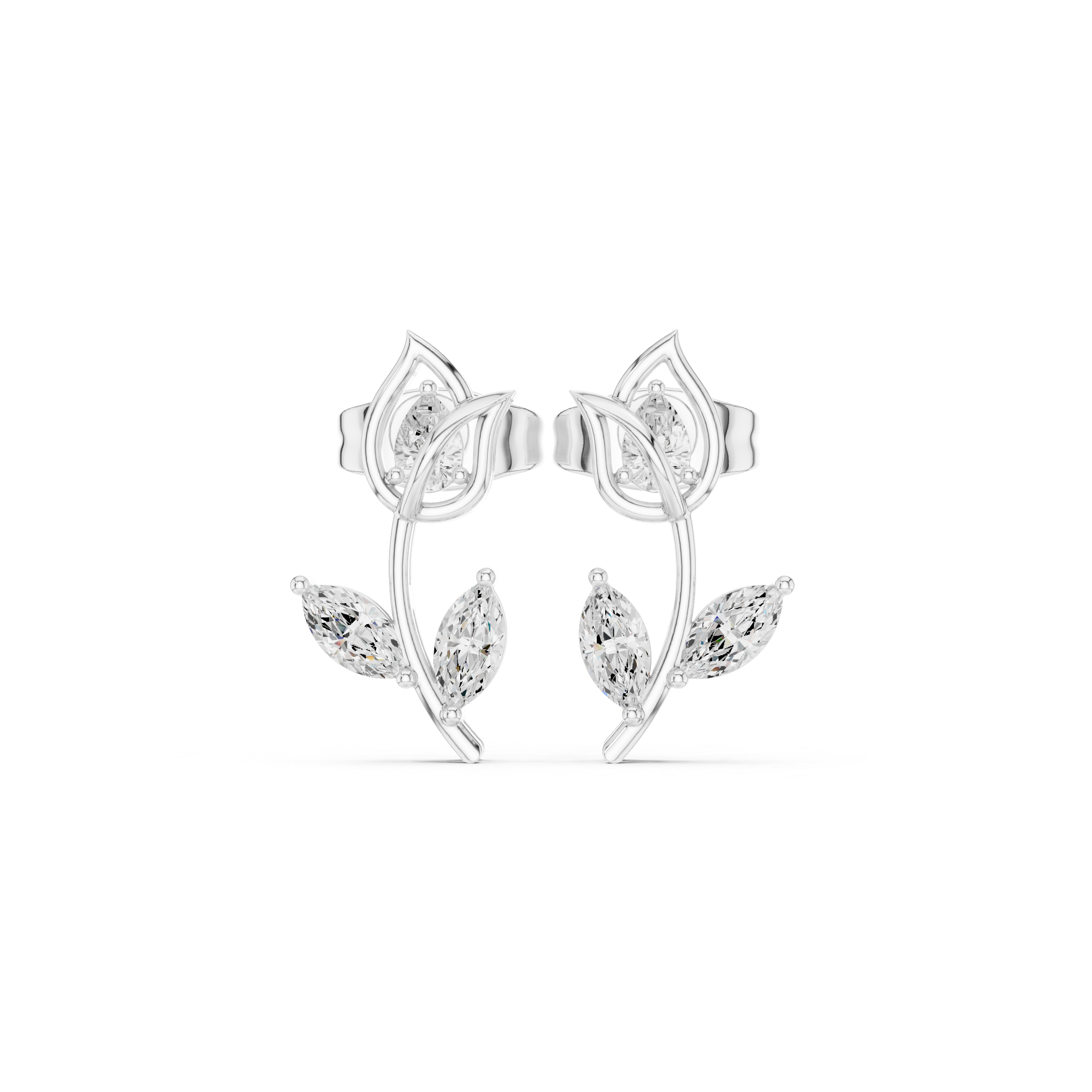 Marquise Pear 0.32ct Lab Grown Diamond Earring