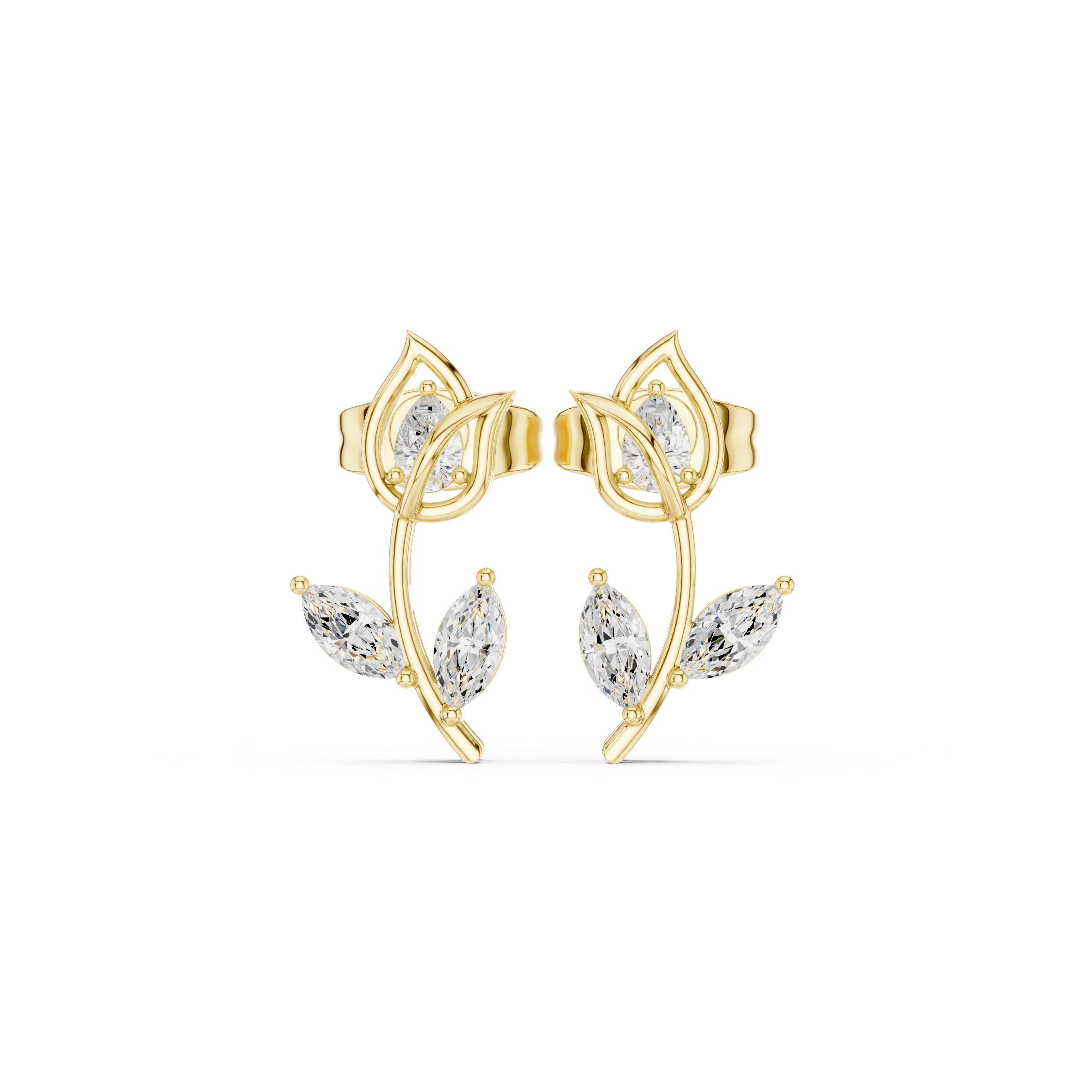 Marquise Pear 0.32ct Lab Grown Diamond Earring