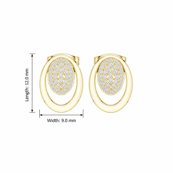 Timeless 0.232ct Lab Grown Diamond Earring