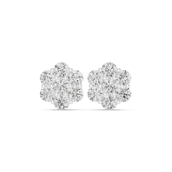 Graceful 2.94ct Lab Grown Diamond Earring
