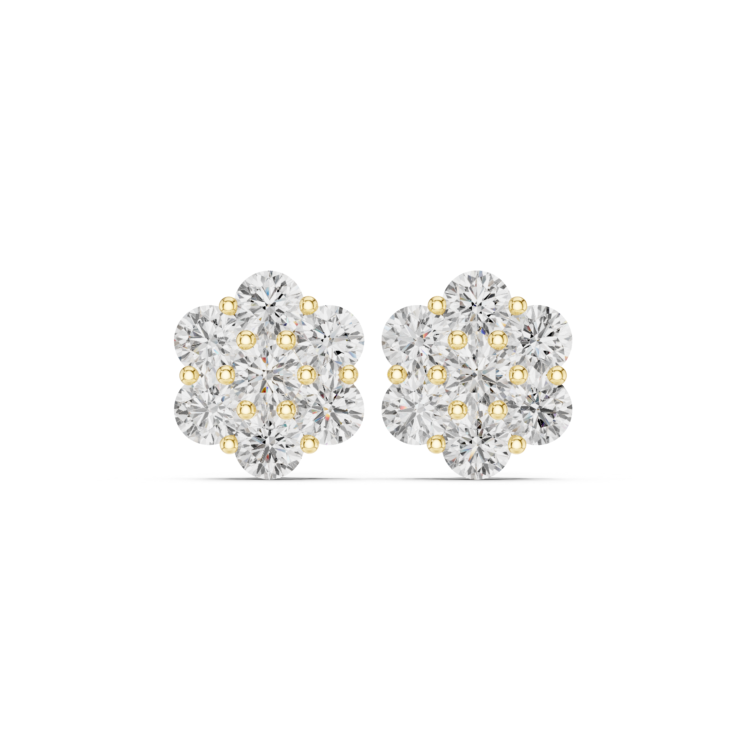 Graceful 2.94ct Lab Grown Diamond Earring