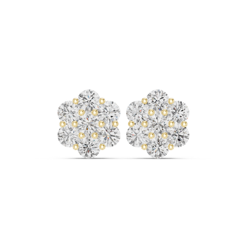 Graceful 2.94ct Lab Grown Diamond Earring