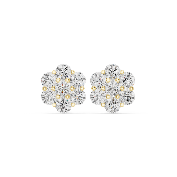 Graceful 2.94ct Lab Grown Diamond Earring