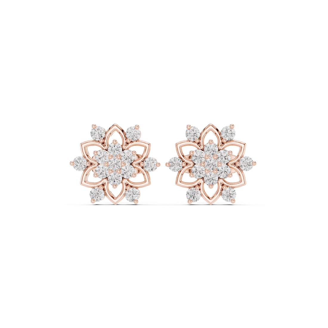 Majestic 1.43ct Pear Lab Grown Diamond Earring
