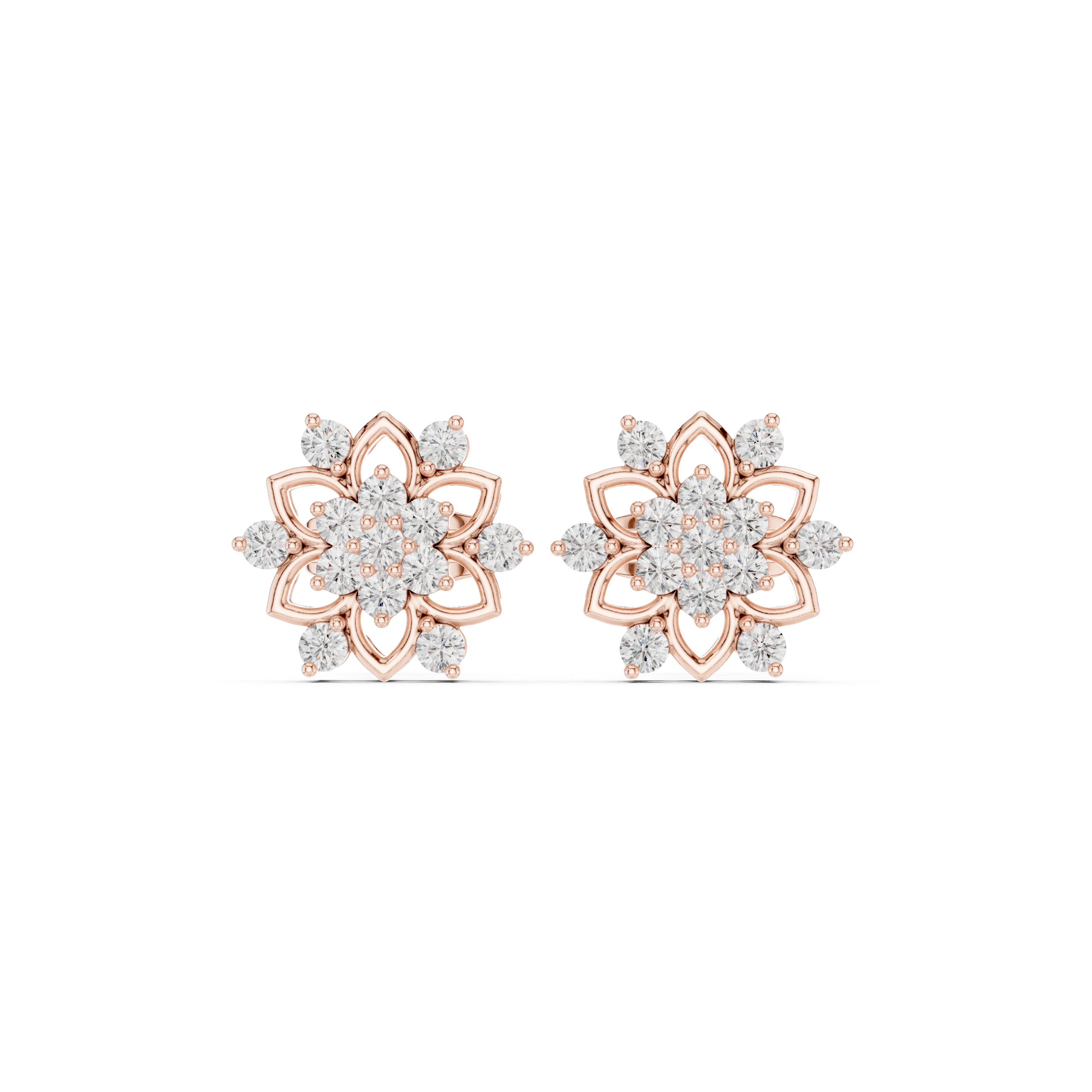 Majestic 1.43ct Pear Lab Grown Diamond Earring