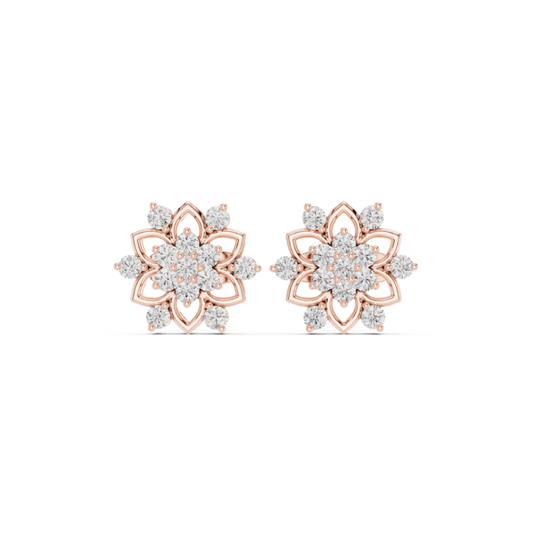 Majestic 1.43ct Pear Lab Grown Diamond Earring