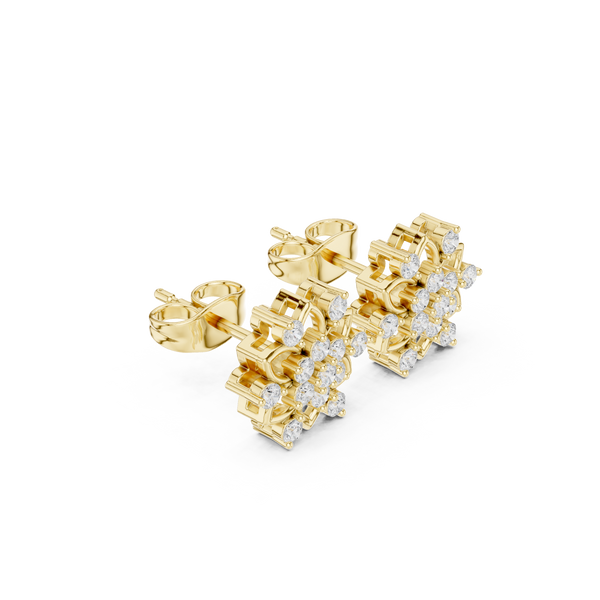 Majestic 1.43ct Pear Lab Grown Diamond Earring