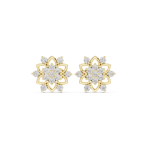 Majestic 1.43ct Pear Lab Grown Diamond Earring