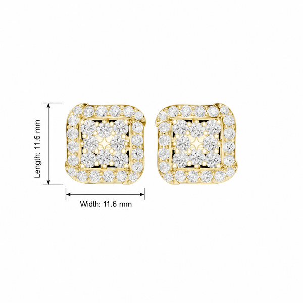 Opulent 0.39ct Lab Grown Diamond Earring