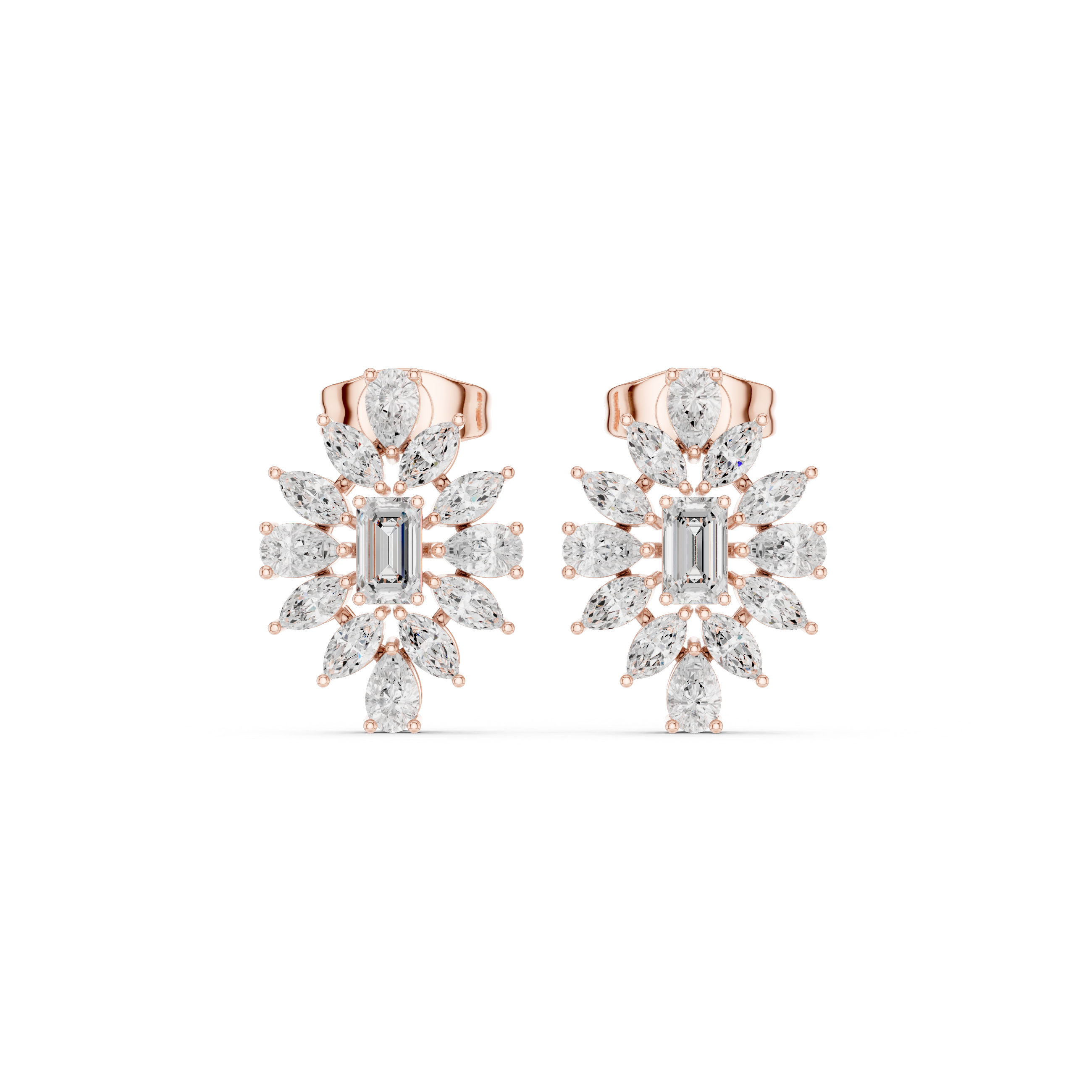 Stunning 1.296ct Lab Grown Diamond Earring