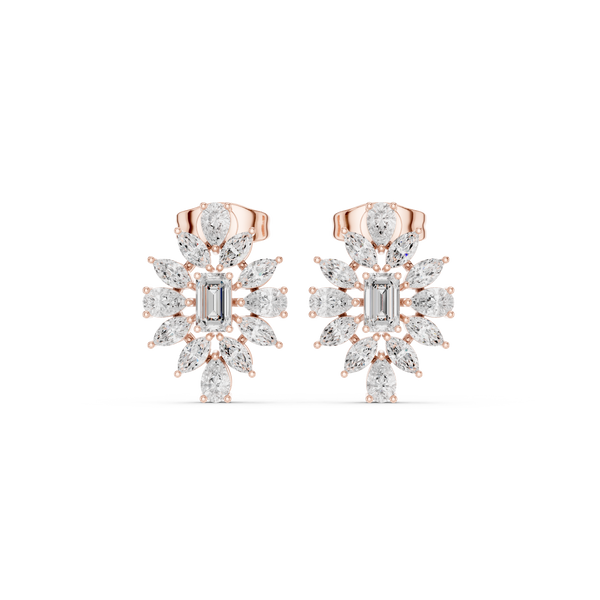 Stunning 1.296ct Lab Grown Diamond Earring