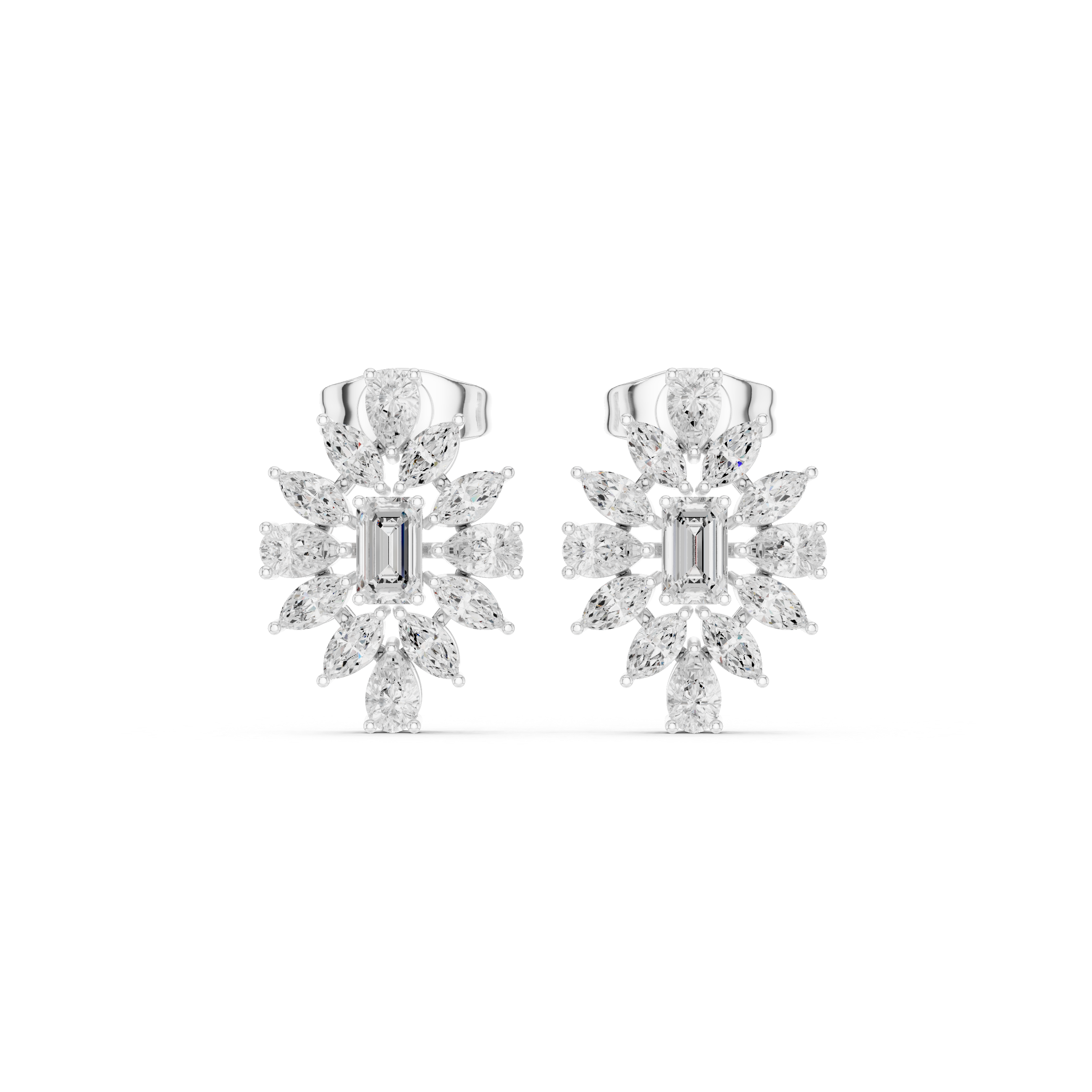 Stunning 1.296ct Lab Grown Diamond Earring