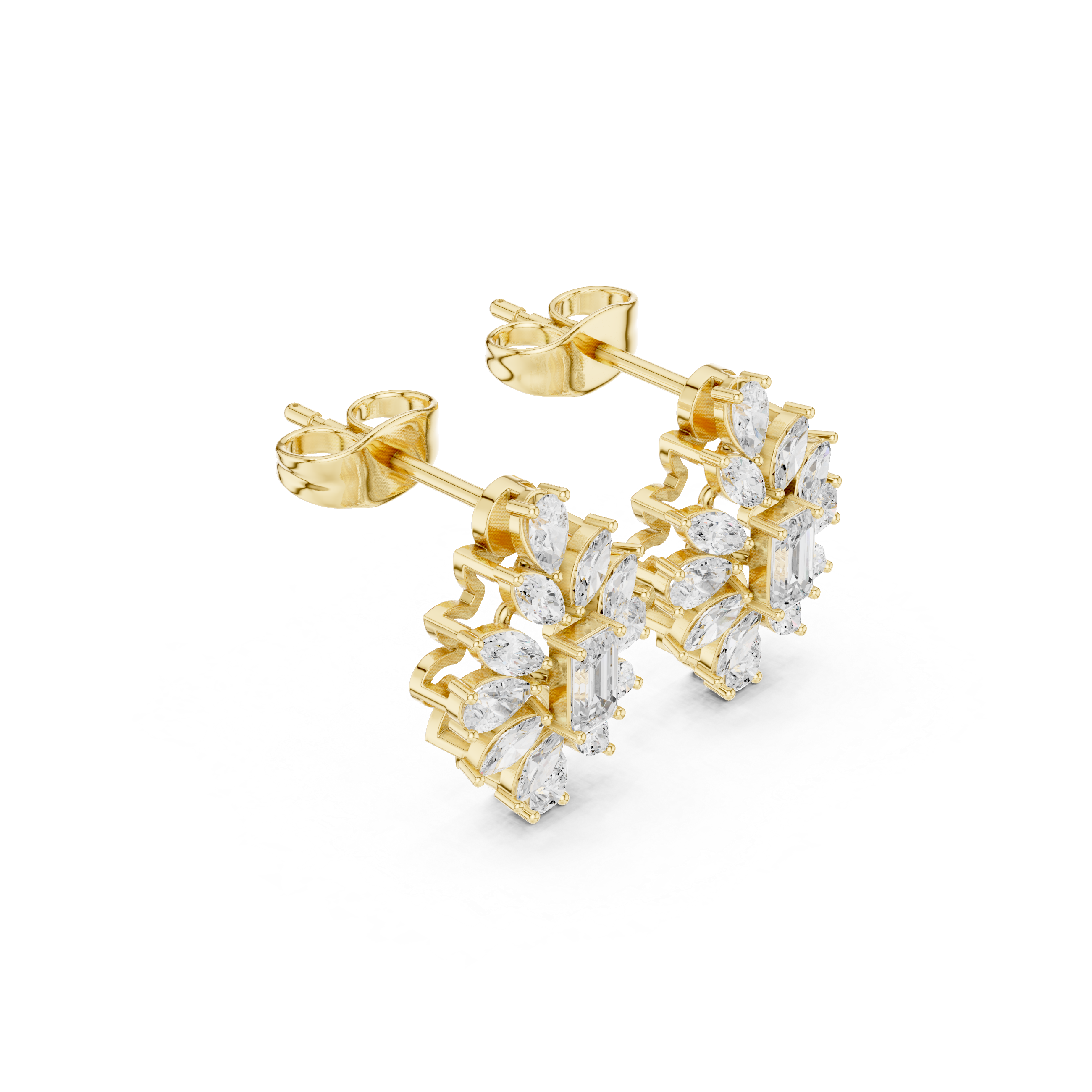 Stunning 1.296ct Lab Grown Diamond Earring