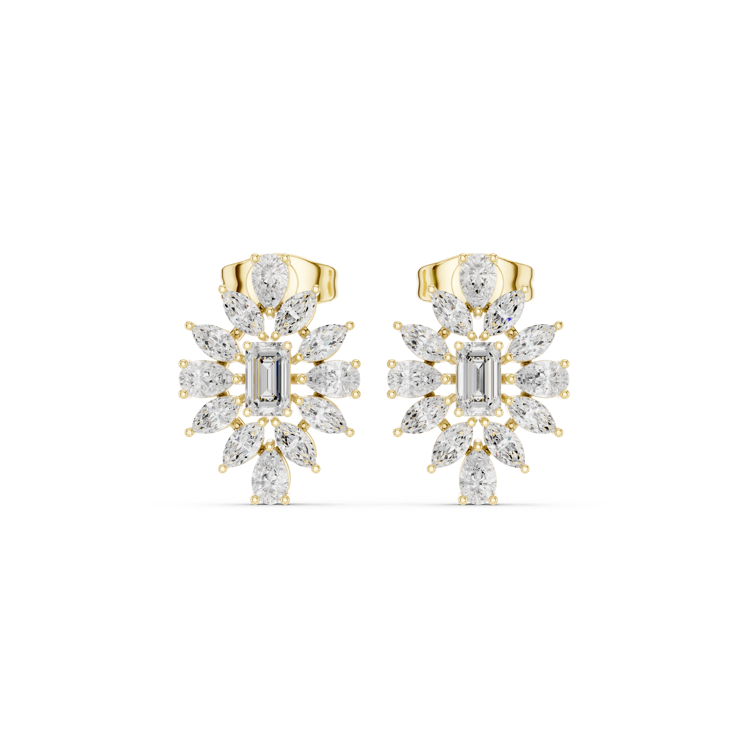 Stunning 1.296ct Lab Grown Diamond Earring