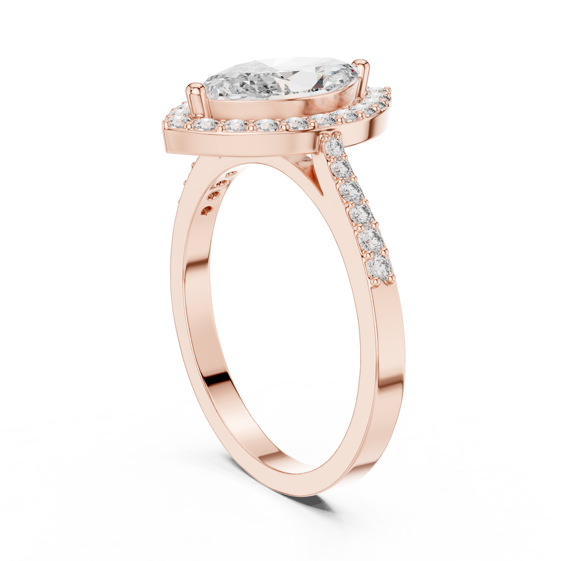 Timeless 1 ct Marquise Diamond Lab Grown Diamond Ring