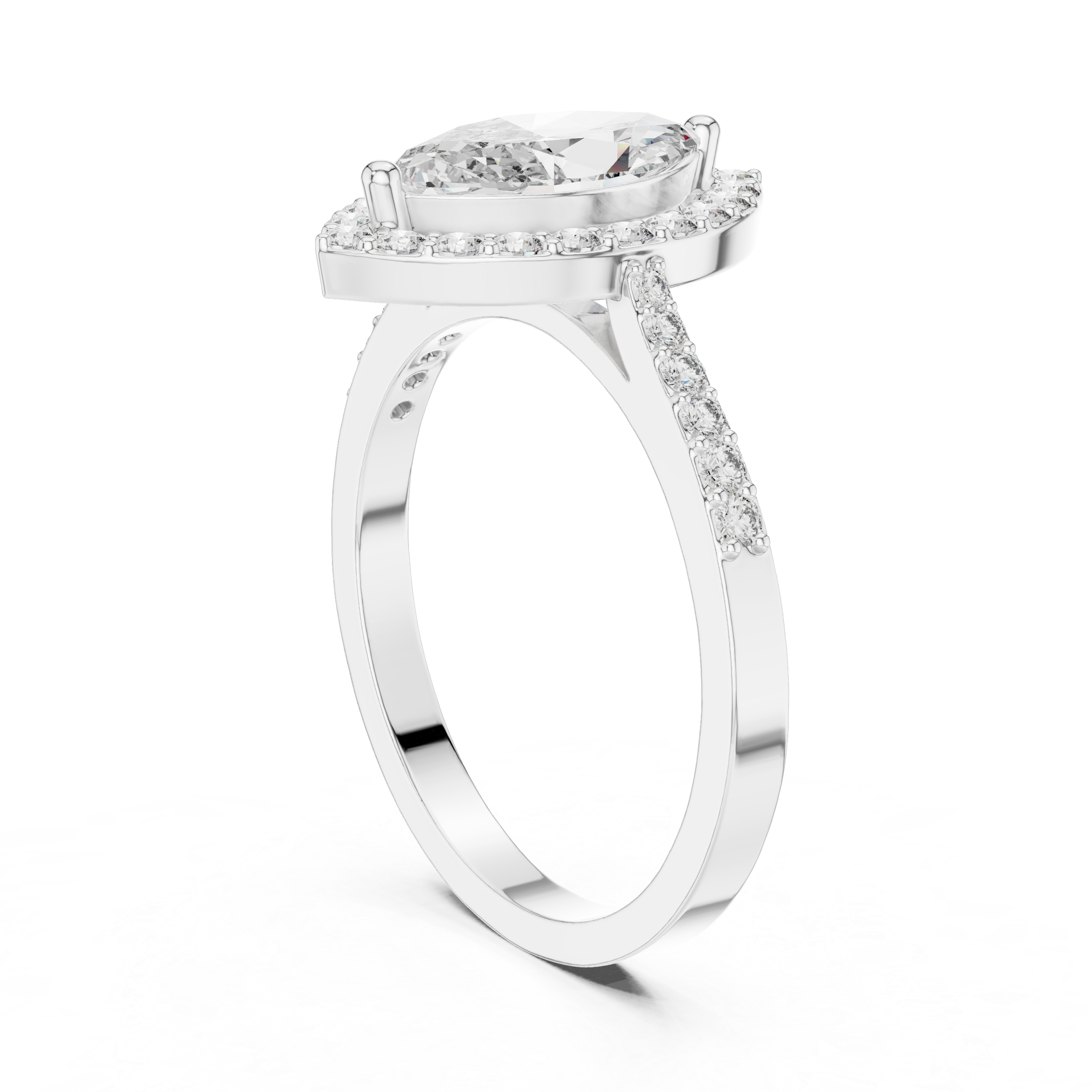 Timeless 1 ct Marquise Diamond Lab Grown Diamond Ring