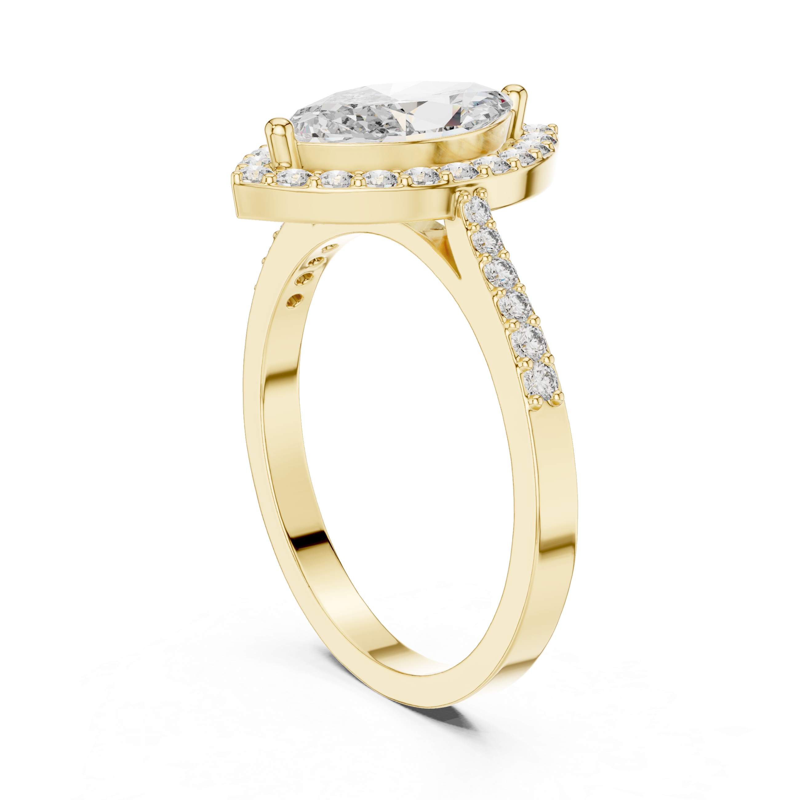 Timeless 1 ct Marquise Diamond Lab Grown Diamond Ring