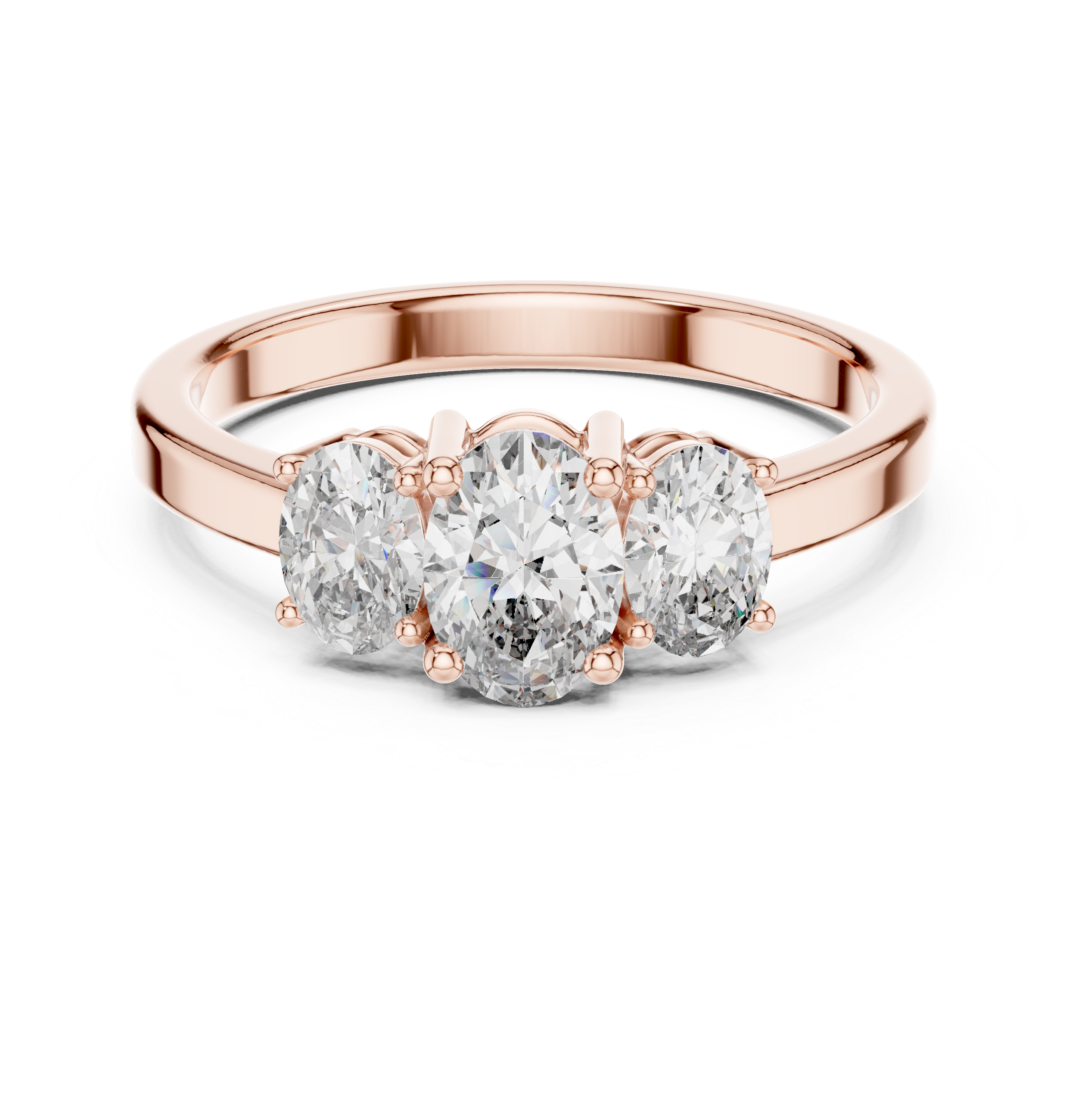 Timeless 0.5 ct Round Diamond Solitaire Lab Grown Diamond Ring