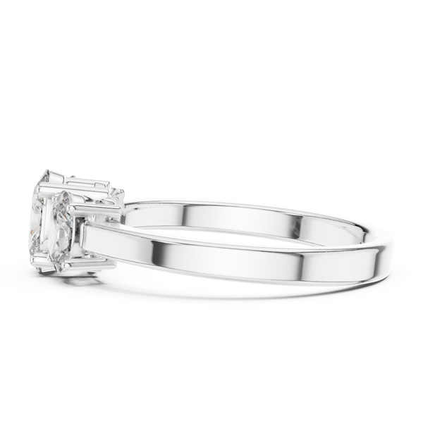 Timeless 0.5 ct Round Diamond Solitaire Lab Grown Diamond Ring