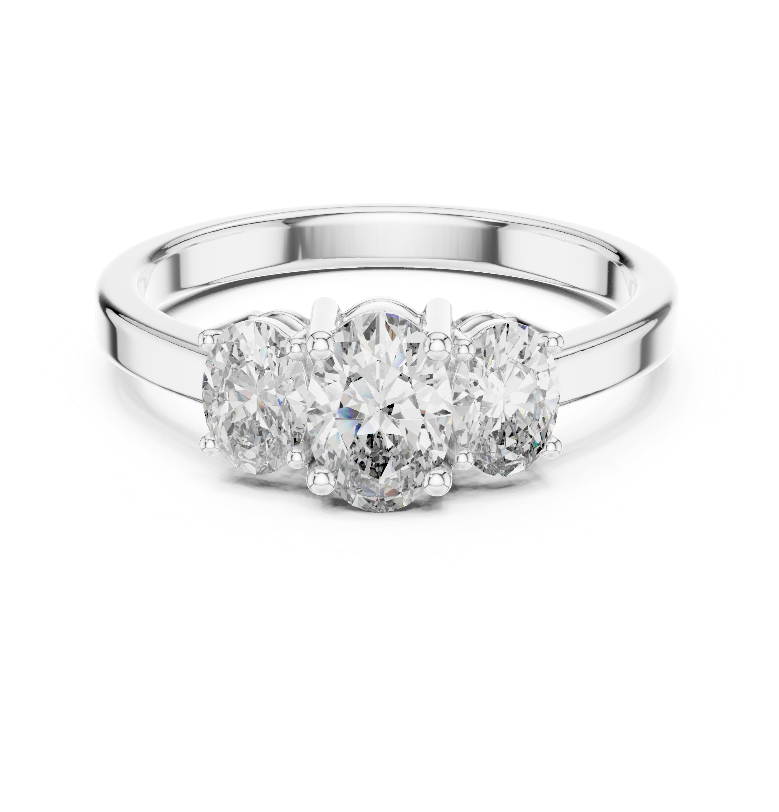Timeless 0.5 ct Round Diamond Solitaire Lab Grown Diamond Ring