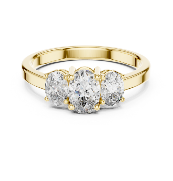 Timeless 0.5 ct Round Diamond Solitaire Lab Grown Diamond Ring