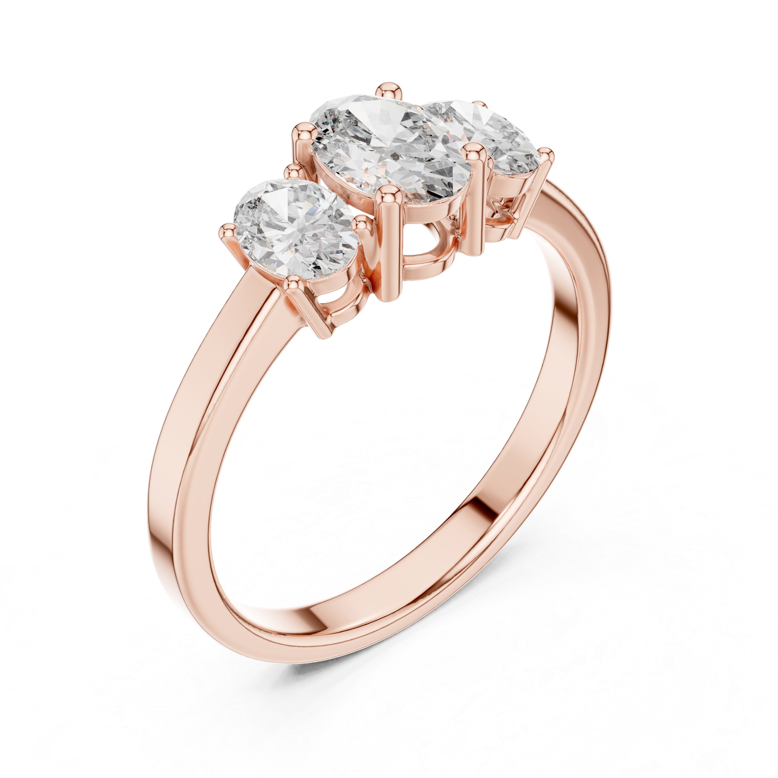 Timeless 0.5 ct Round Diamond Solitaire Lab Grown Diamond Ring