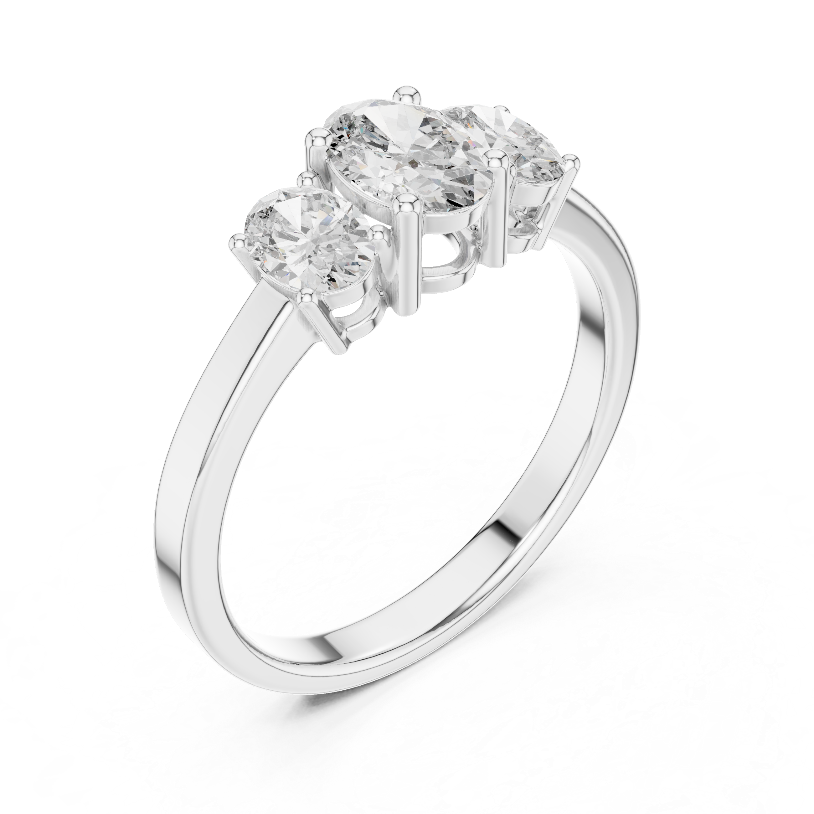 Timeless 0.5 ct Round Diamond Solitaire Lab Grown Diamond Ring