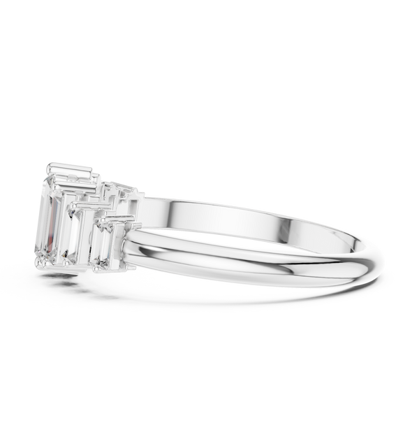 Sleek Baguette Diamond Band