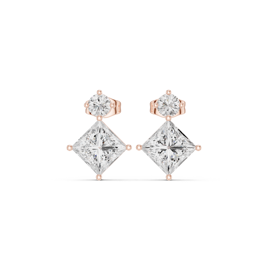 Bright Baguette 0.35ct Lab Grown Diamond Earring