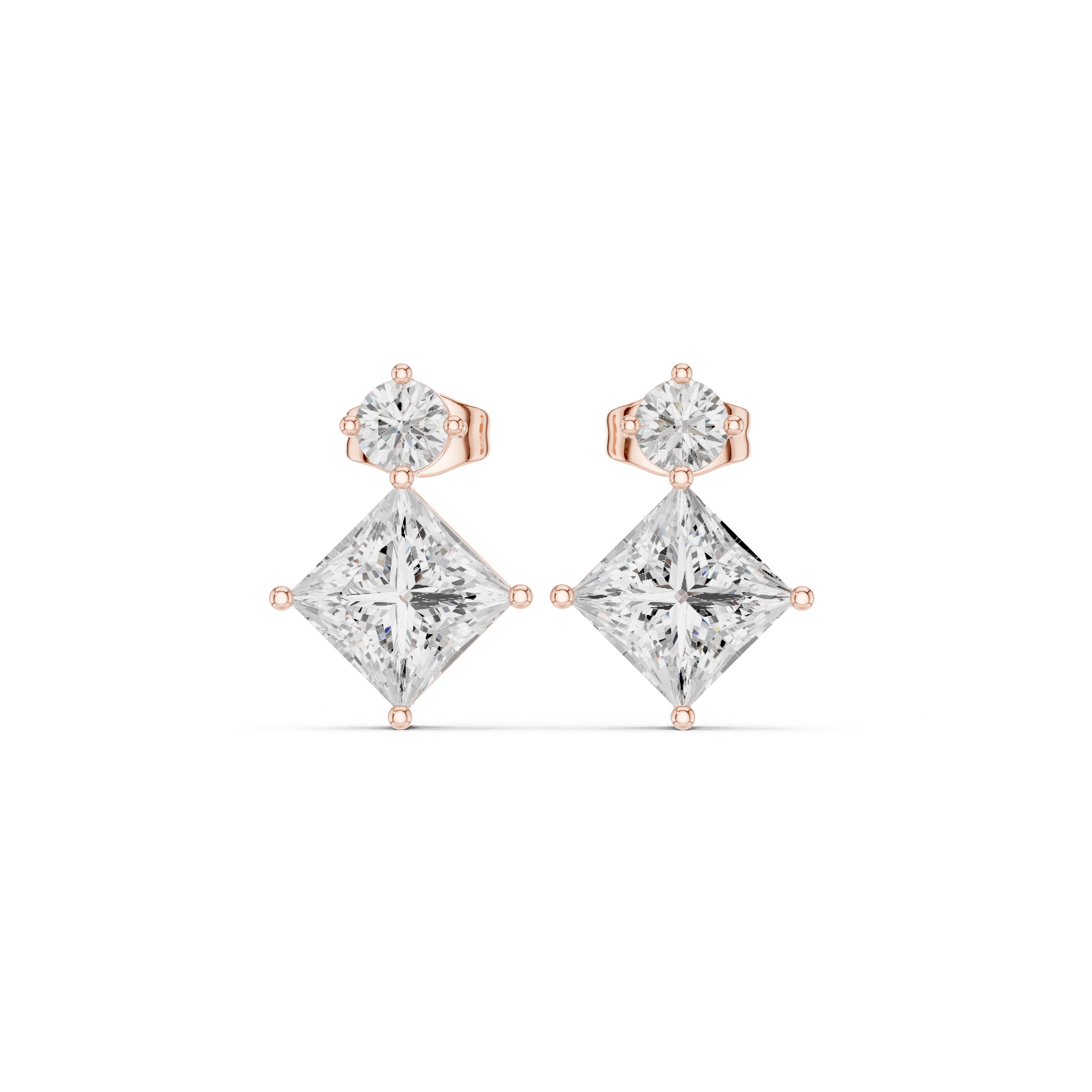 Bright Baguette 0.35ct Lab Grown Diamond Earring