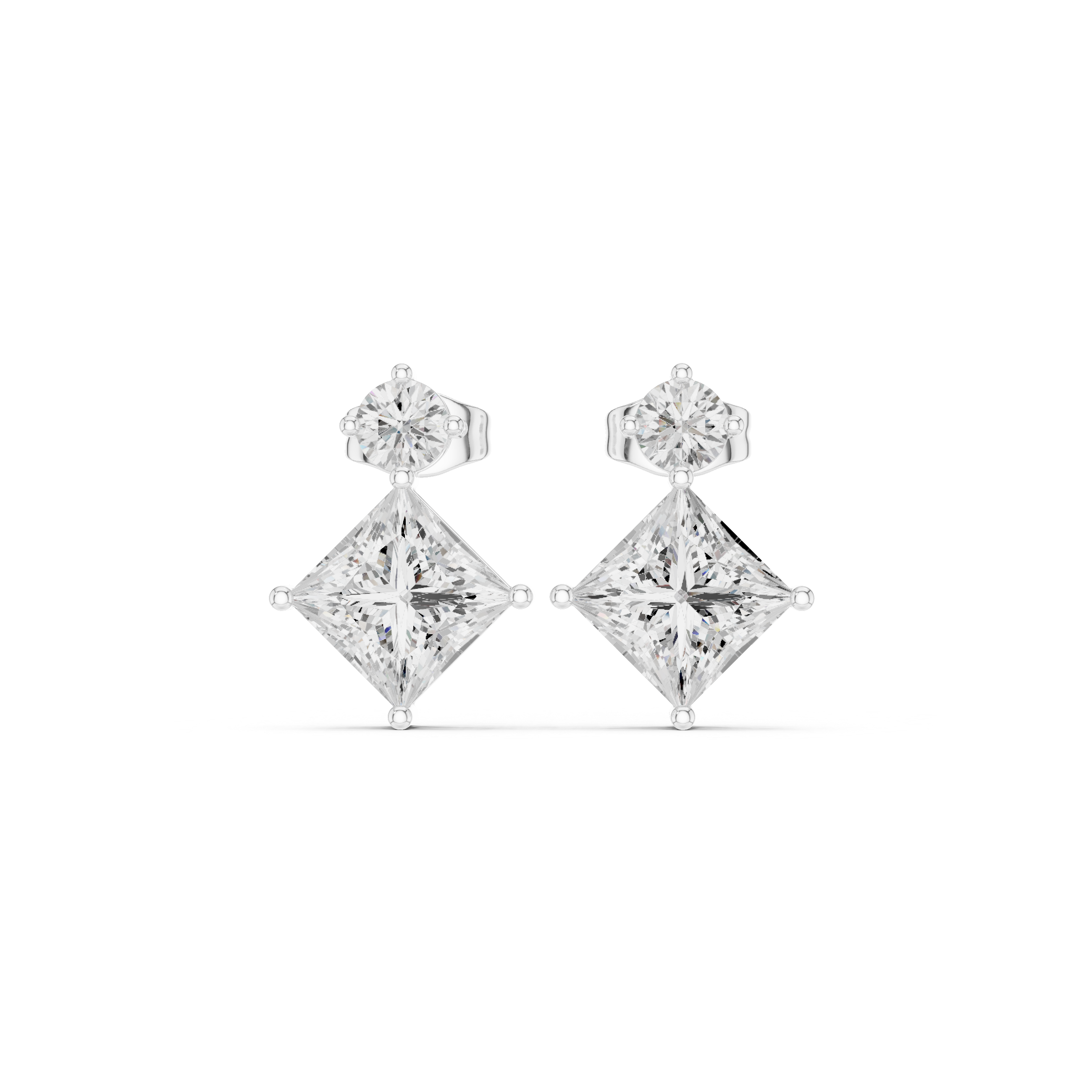Bright Baguette 0.35ct Lab Grown Diamond Earring