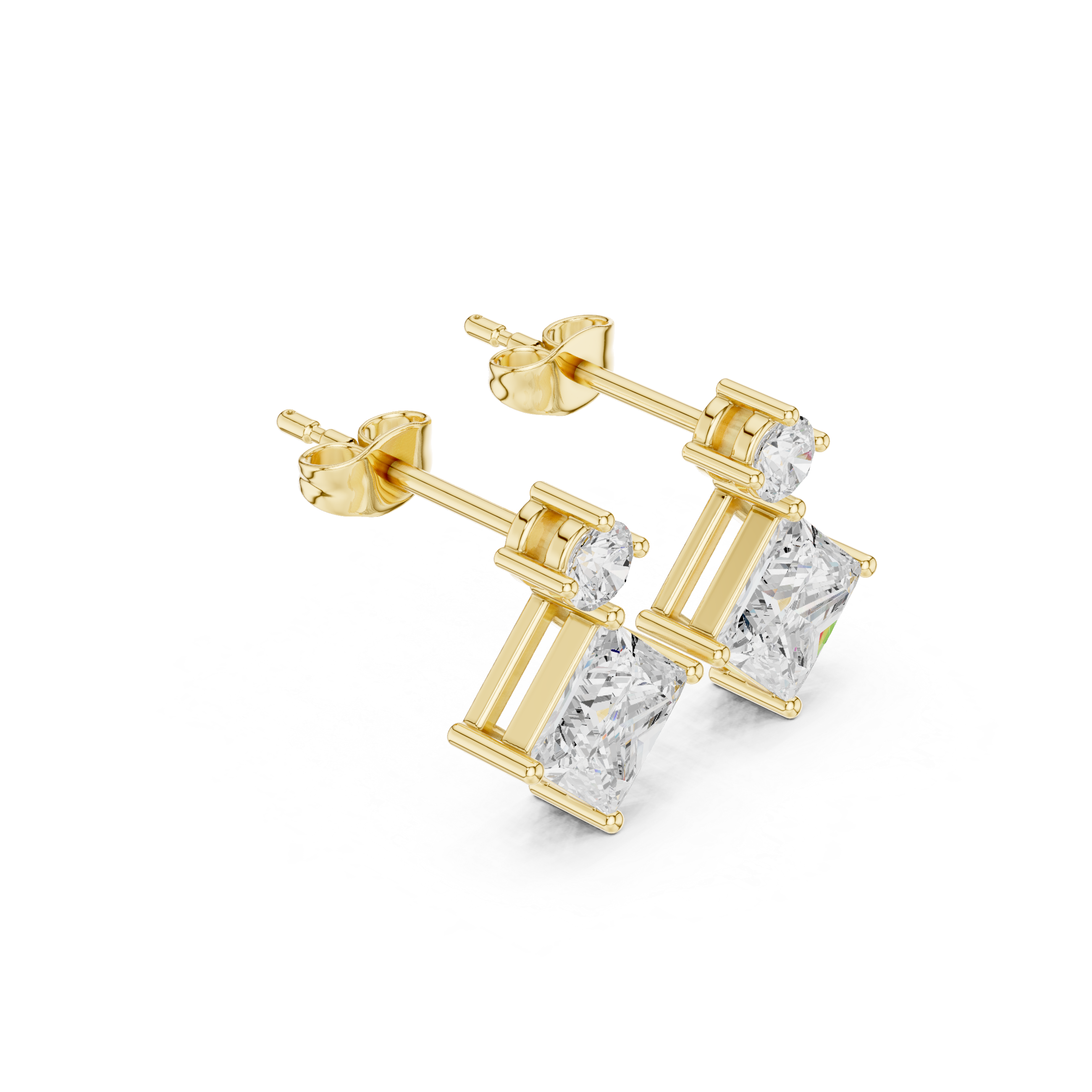 Bright Baguette 0.35ct Lab Grown Diamond Earring