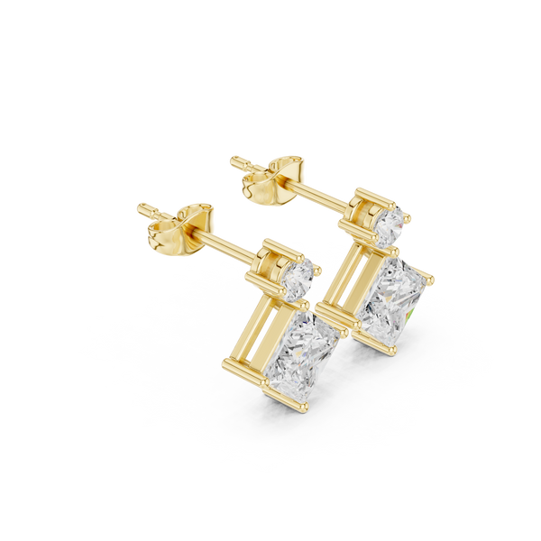 Bright Baguette 0.35ct Lab Grown Diamond Earring