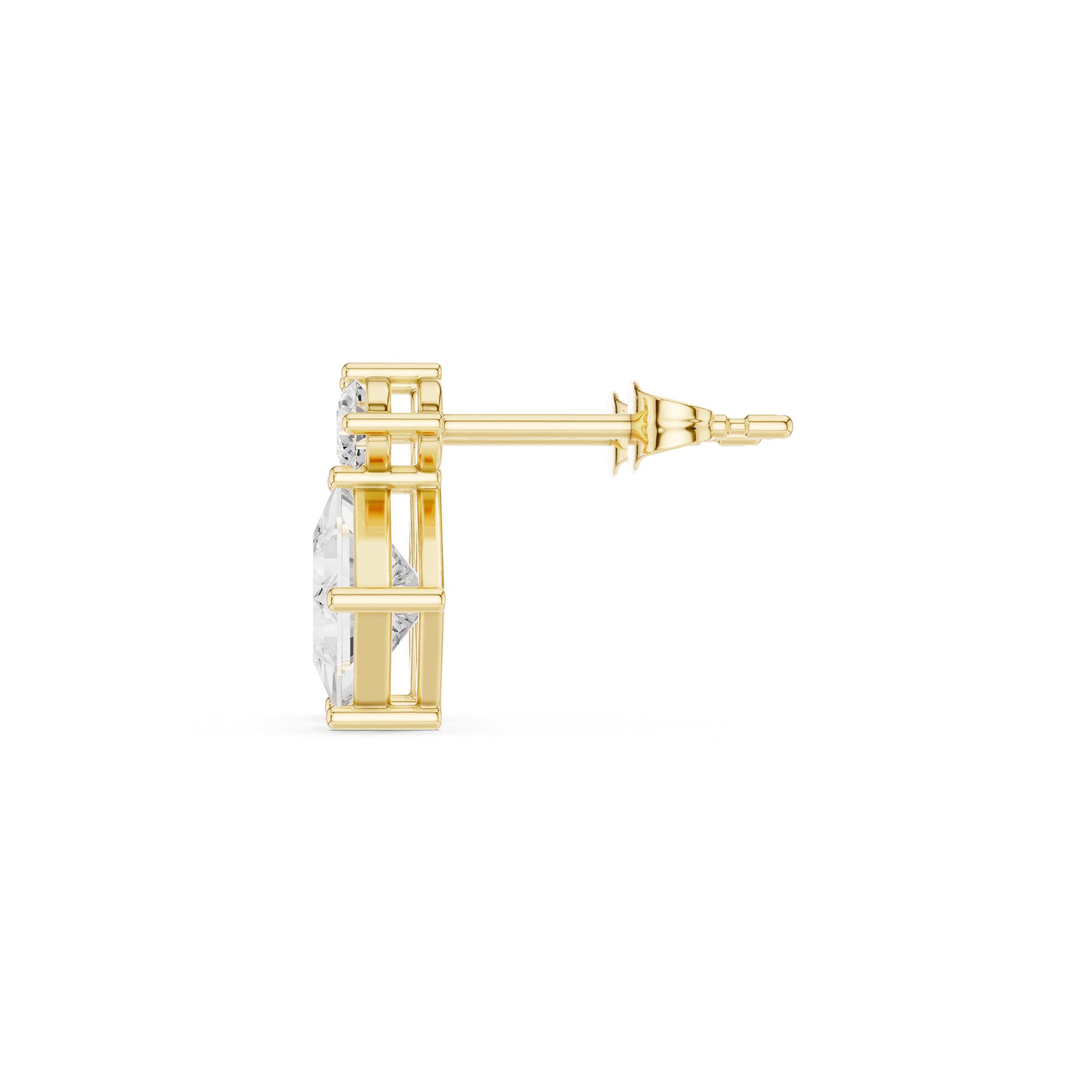 Bright Baguette 0.35ct Lab Grown Diamond Earring