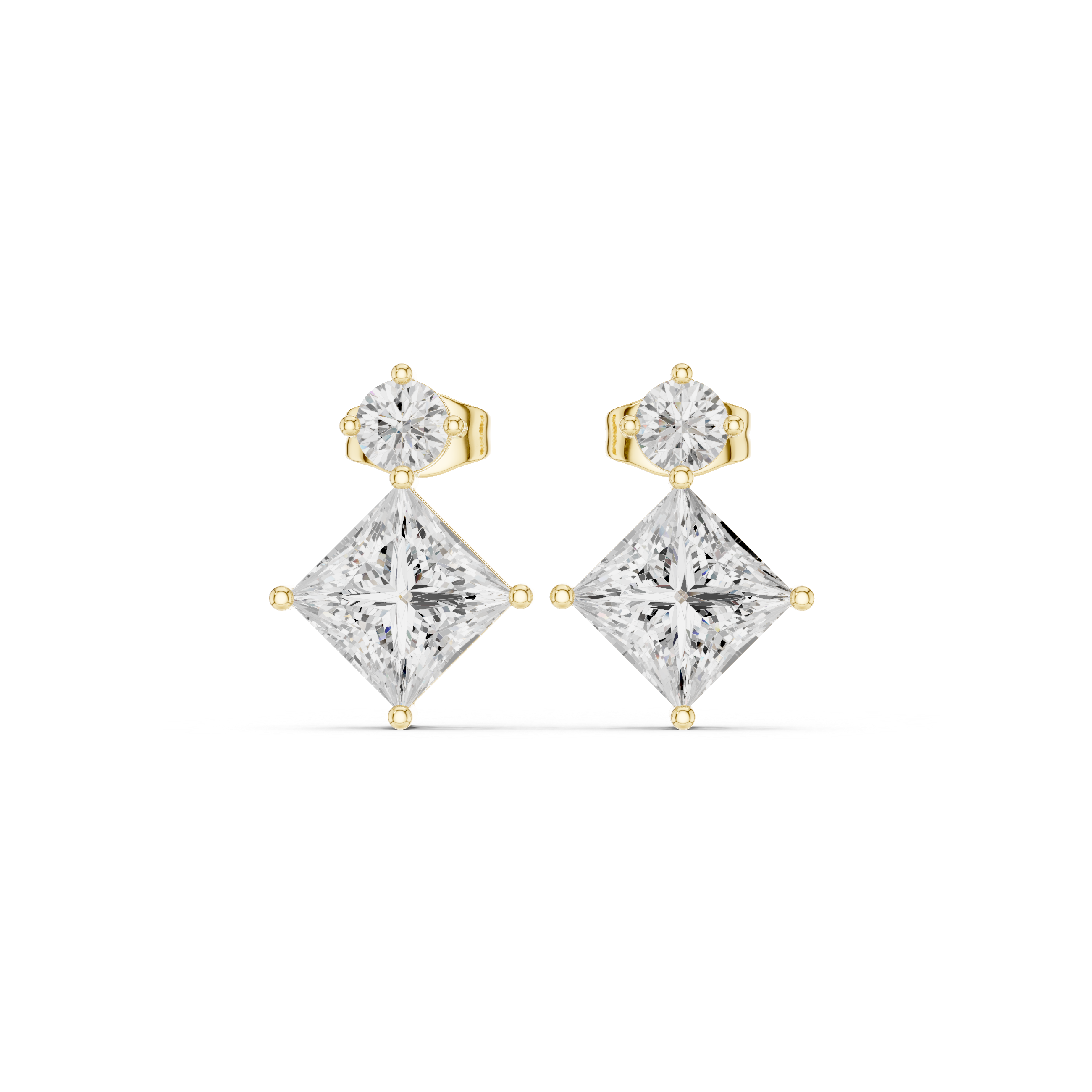 Bright Baguette 0.35ct Lab Grown Diamond Earring