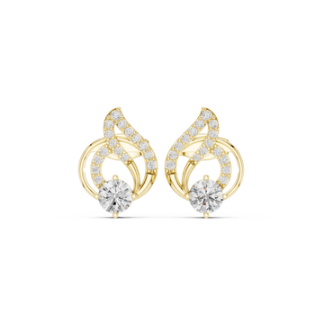 Opulent Princess 1.78ct Lab Grown Diamond Earring