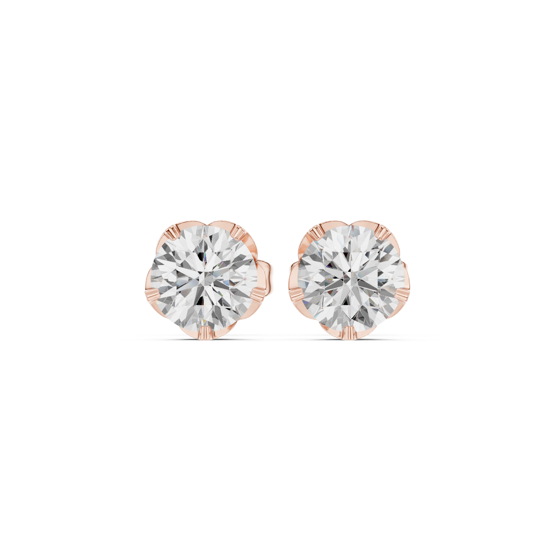 Stunning 1ct Lab Grown Diamond Earring