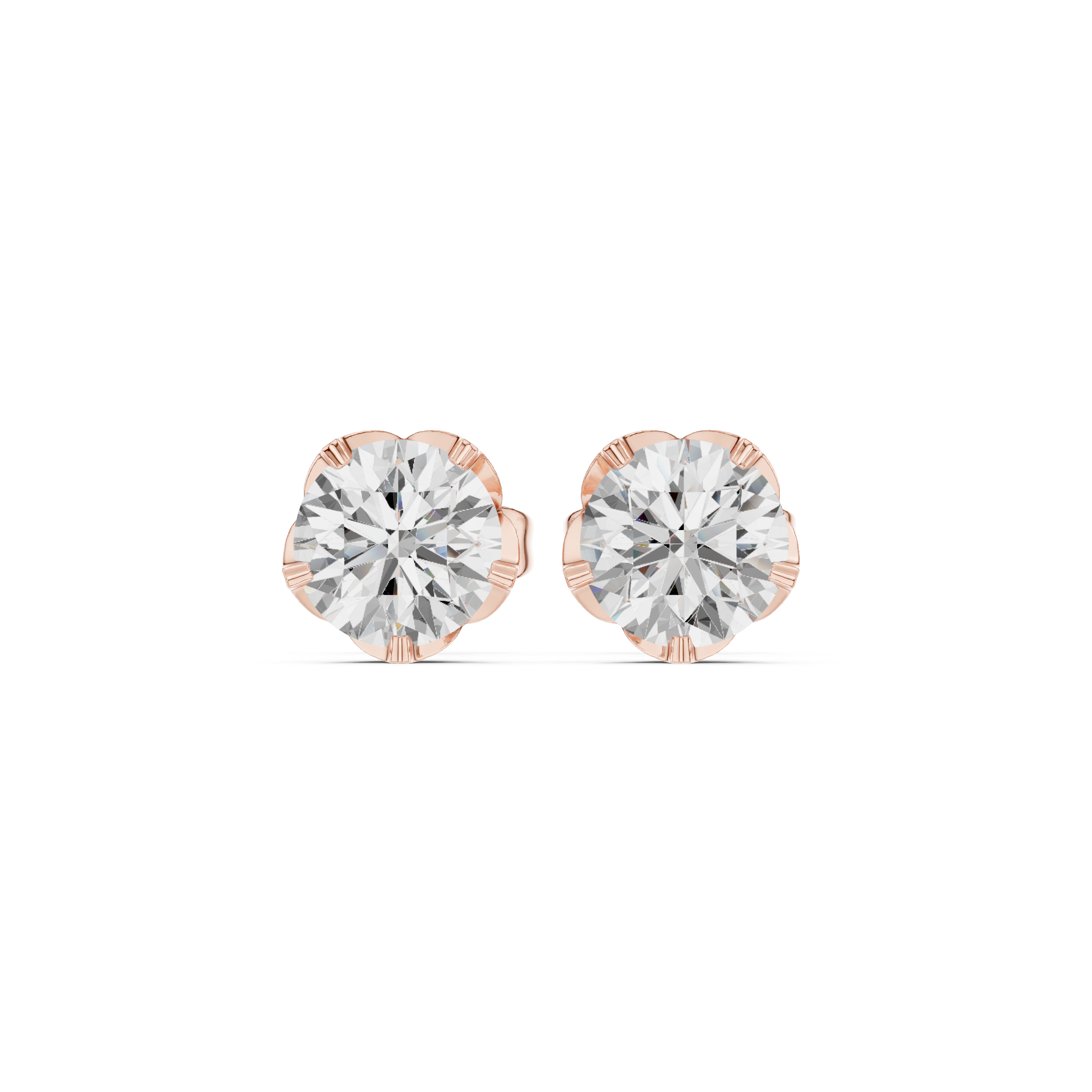 Stunning 1ct Lab Grown Diamond Earring