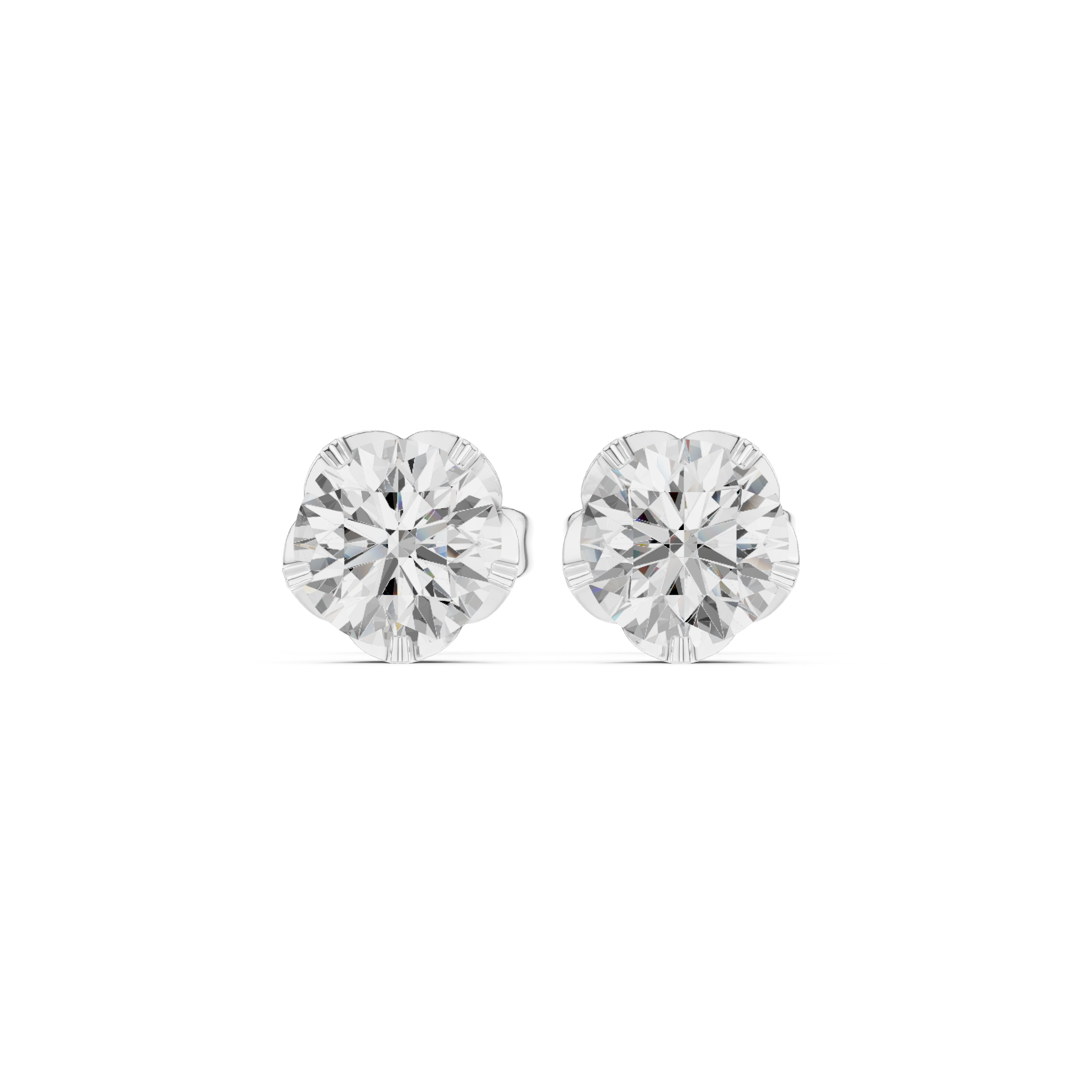 Stunning 1ct Lab Grown Diamond Earring